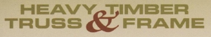 Heavy Timber Truss & Frame Logo